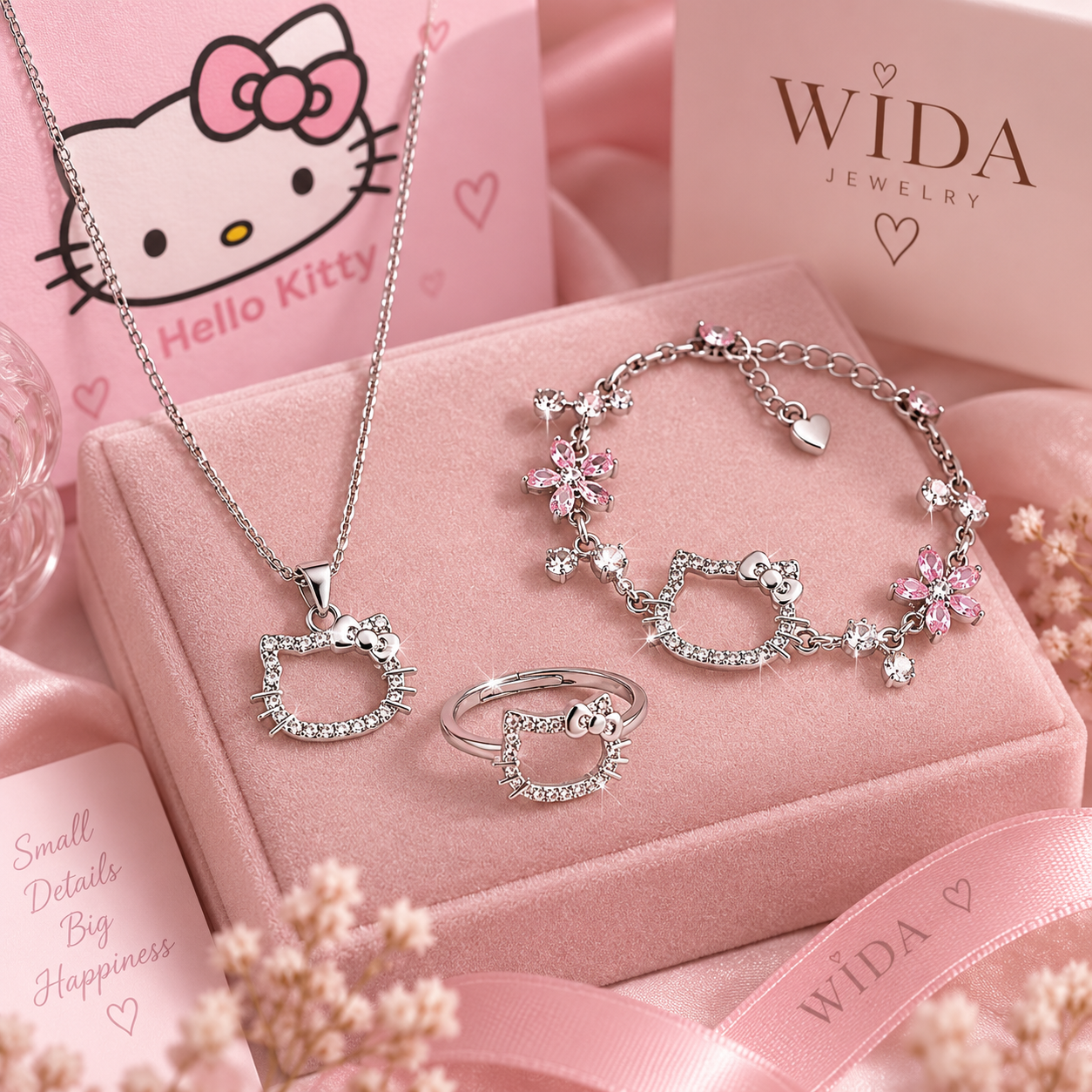 Kitty Jewelry Set 🎀